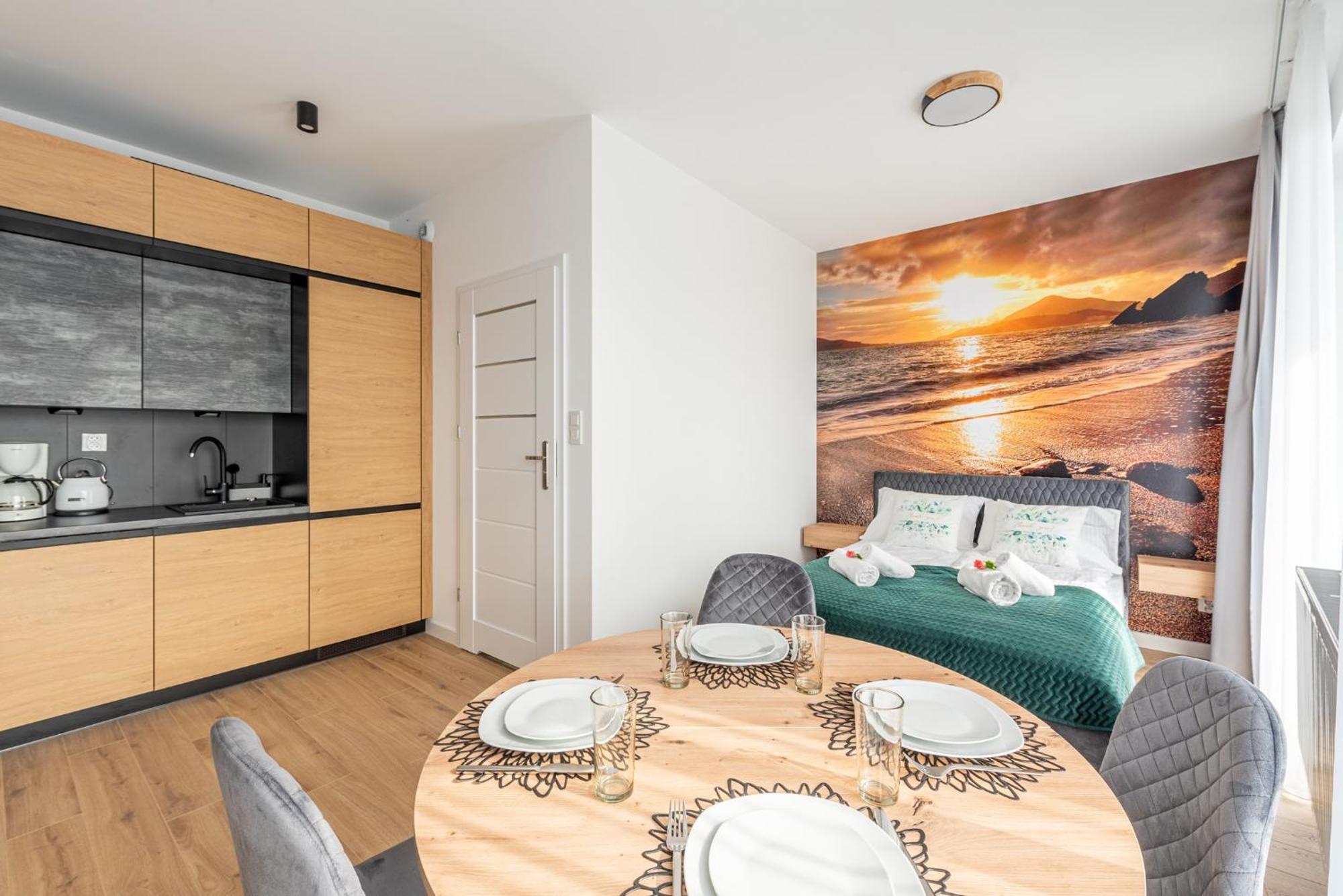Horyzont Apartamenty- Studio- Sauna&Fitness -Baltycka 2- Sniadania Kołobrzeg Extérieur photo